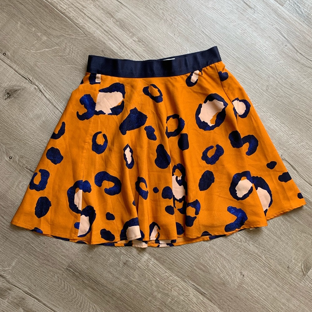 NWOT. 3.1 Phillip Lim Leopard A-line Skirt